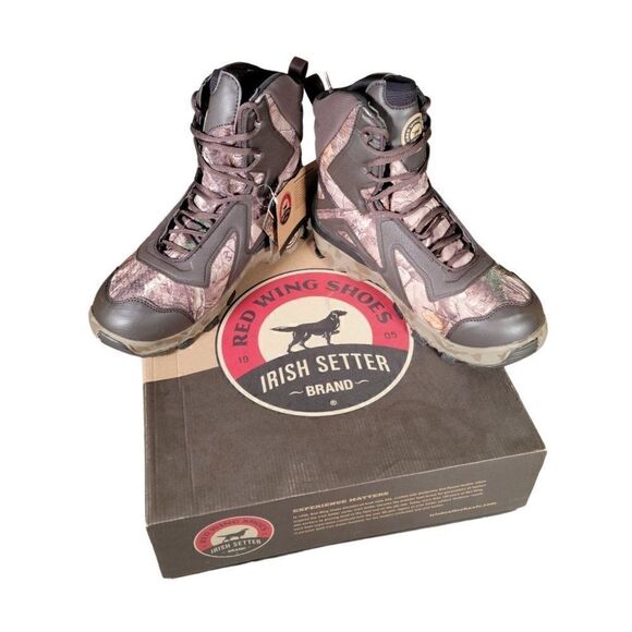 Irish Setter Men’s VaprTrek Waterproof Insulated Hunting Boots Sz 8.5EE - Picture 1 of 9